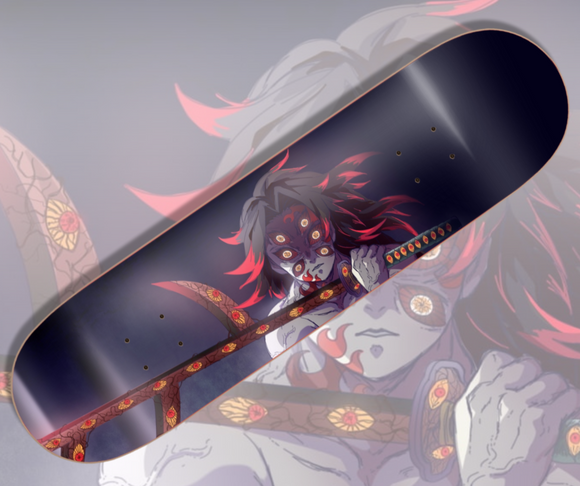 Customized Skateboard Deck Printed in Manila - Kokushibou or Submit Your Own Graphics Design